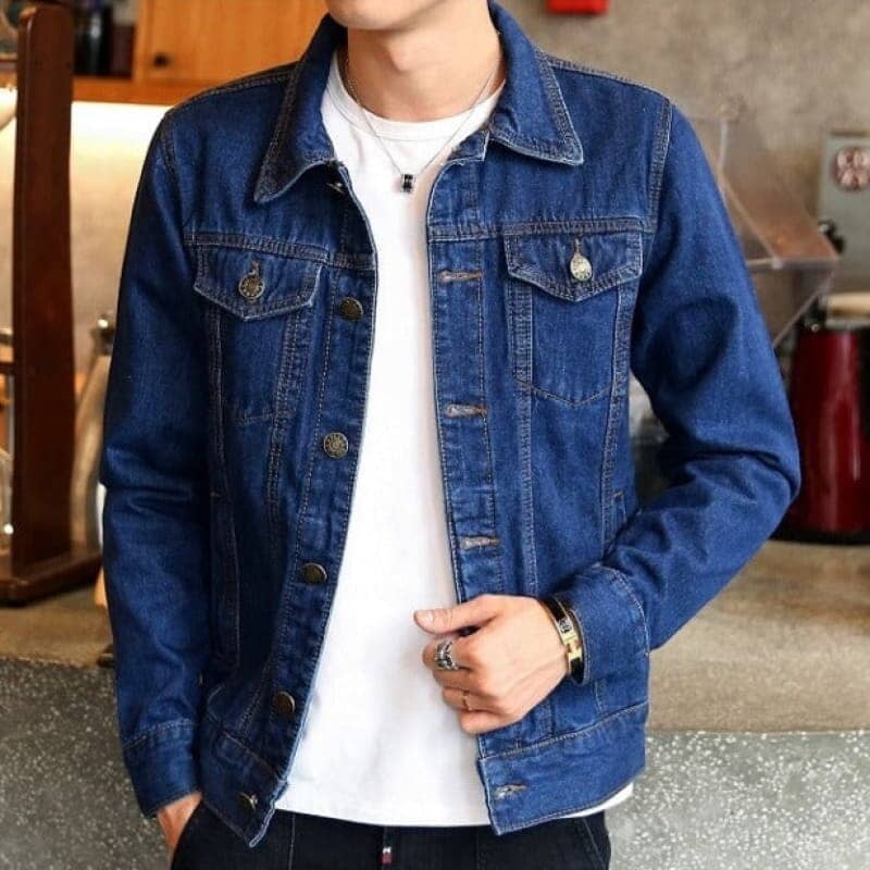 Jaqueta Masculina Jeans Velvet Lorennzi