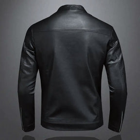 Jaqueta Masculina em Couro Lorennzi Biker