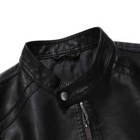 Jaqueta Masculina em Couro Lorennzi Biker