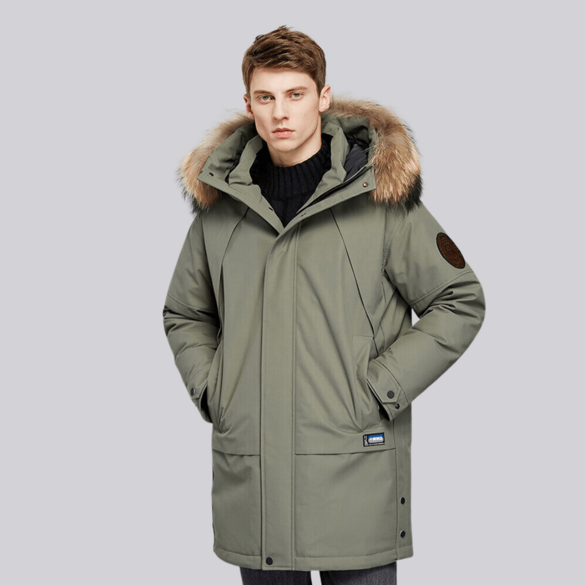 Jaqueta Parka Masculina Térmica Lorennzi