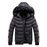 Jaqueta Puffer Masculina Capuz Forrado Lorennzi