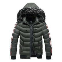 Jaqueta Puffer Masculina Capuz Forrado Lorennzi