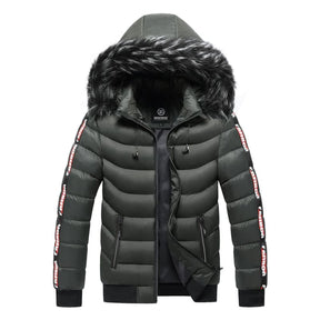 Jaqueta Puffer Masculina Capuz Forrado Lorennzi
