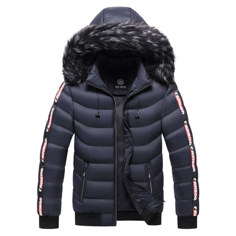 Jaqueta Puffer Masculina Capuz Forrado Lorennzi