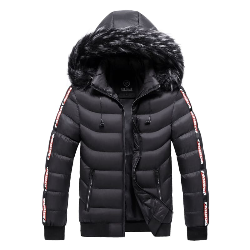 Jaqueta Puffer Masculina Capuz Forrado Lorennzi