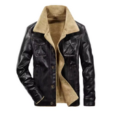 Jaqueta de Couro Masculina Brutale Lorennzi