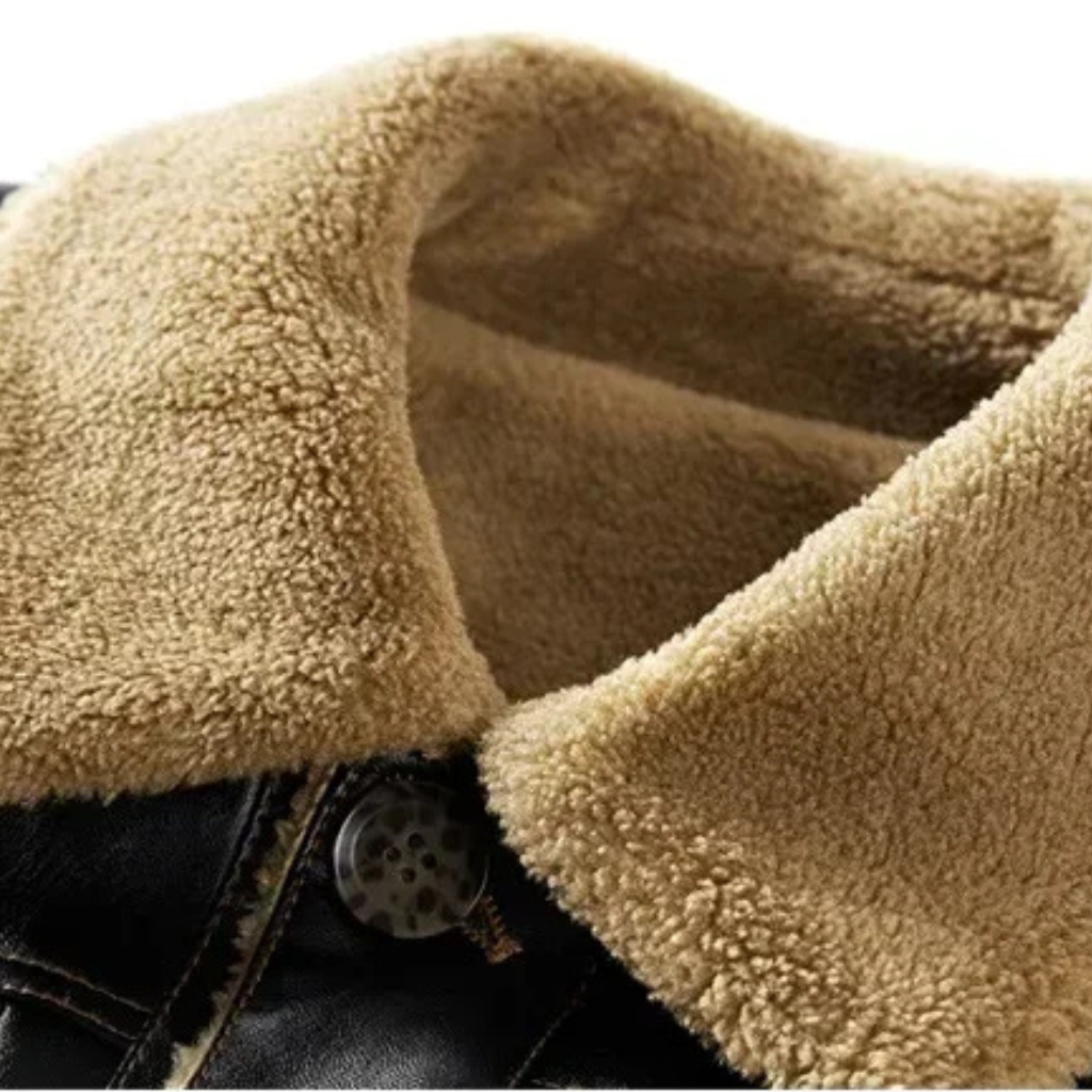 Jaqueta de Couro Masculina Brutale Lorennzi