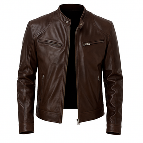 Jaqueta de Couro Masculina Chill Lorennzi