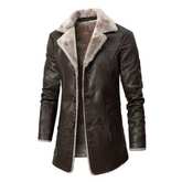 Jaqueta de Couro Masculina Lorennzi Blanc