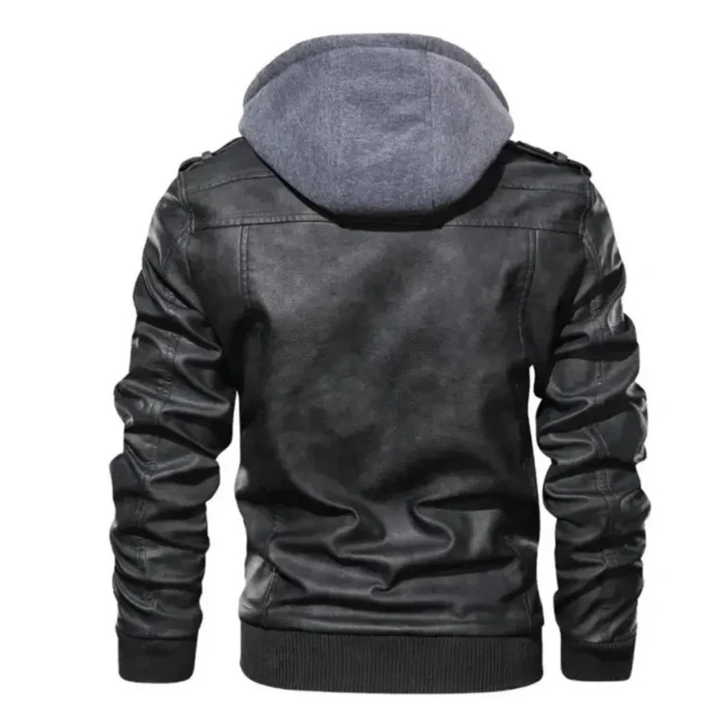 Jaqueta de Couro Masculina Lorennzi Bronx