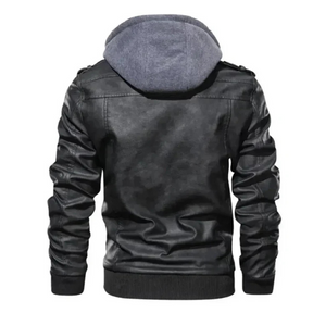 Jaqueta de Couro Masculina Lorennzi Bronx