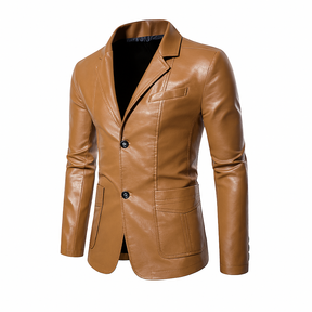Jaqueta de Couro Masculina Lorennzi Chester