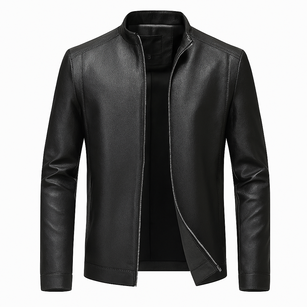 Jaqueta de Couro Masculina Lorennzi High