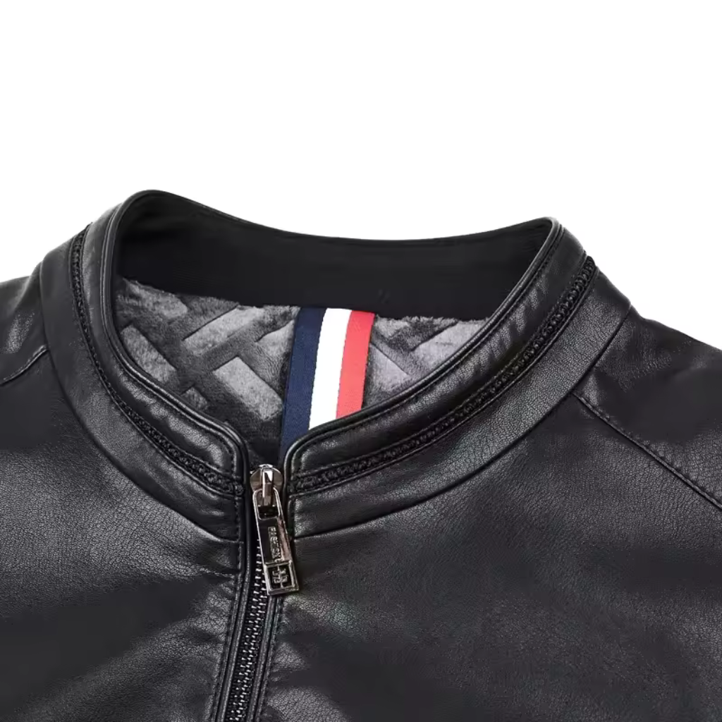 Jaqueta de Couro Masculina Lorennzi High