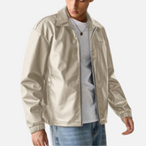 Jaqueta de Couro Masculina Lorennzi Line