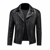 Jaqueta de Couro Masculina Lorennzi Modern