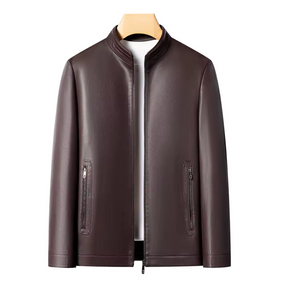 Jaqueta de Couro Masculina Lorennzi Savile