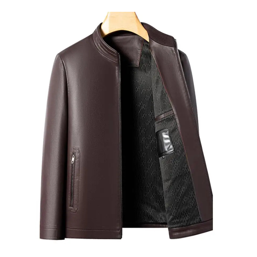 Jaqueta de Couro Masculina Lorennzi Savile