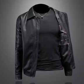 Jaqueta de Couro Masculina Lorennzi Wind