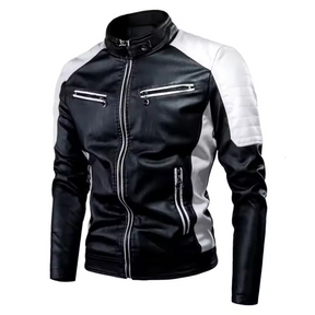 Jaqueta de Couro Masculina Ride Lorennzi
