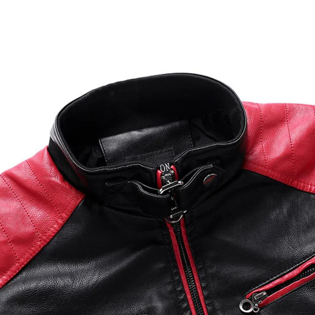 Jaqueta de Couro Masculina Ride Lorennzi