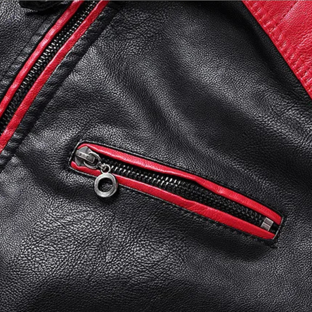 Jaqueta de Couro Masculina Ride Lorennzi