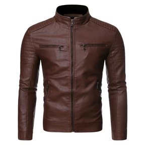 Jaqueta de Couro Masculina Rider Lorennzi