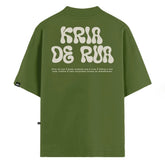 Camiseta Oversized Kria de Rua Verde