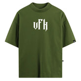 Camiseta Oversized VFK Label Verde