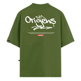 Camiseta Oversized Quebec Verde