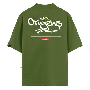 Camiseta Oversized Quebec Verde