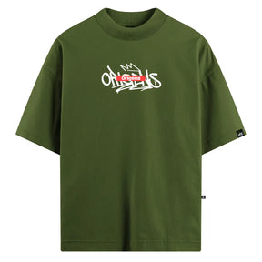 Camiseta Oversized Quebec Verde