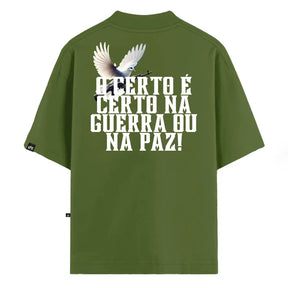 Camiseta Oversized Right for Right Verde
