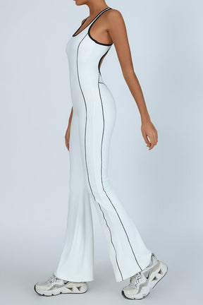 Macacão Flare Costas Aberta Modern Aysha - FITNESS