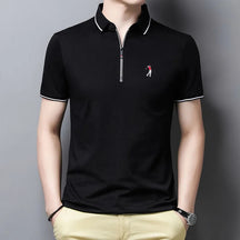 Camisa Masculina Polo Zíper