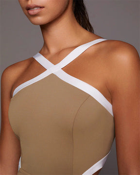 Vestido Esportivo com Shorts Modern Aline