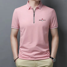Camisa Masculina Polo Zíper