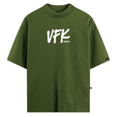 Camiseta Oversized Vfk Verde