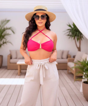 Biquini Fio Dental Hot Pants Malha Premium Sustentação | Zion