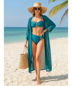 Biquíni Hot Pants Sustentação Confortável Com Fivela Verão  | Jade