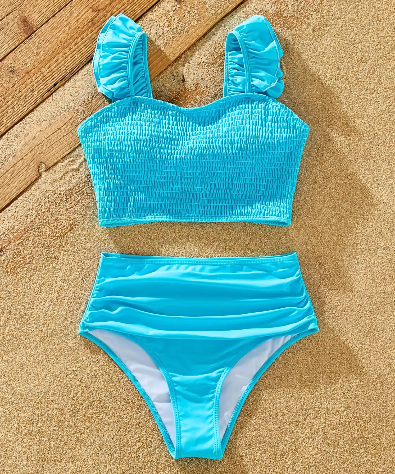 Biquíni Mãe e Filha Top Cintura Alta Short Masculino Família | Flini