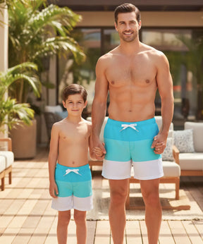 Biquíni Mãe e Filha Top Cintura Alta Short Masculino Família | Flini