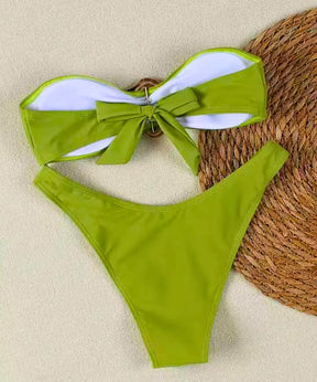 Biquini Tomara Que Caia Argola Dourada Elegante Feminino | Ross