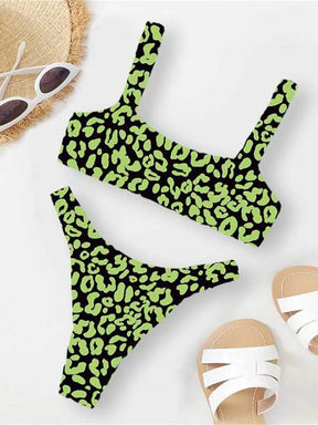 Biquíni Top Estampado Oncinha Animal Print Ajustável | Misie