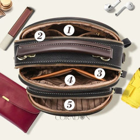 Bolsa de Couro Feminina Karol