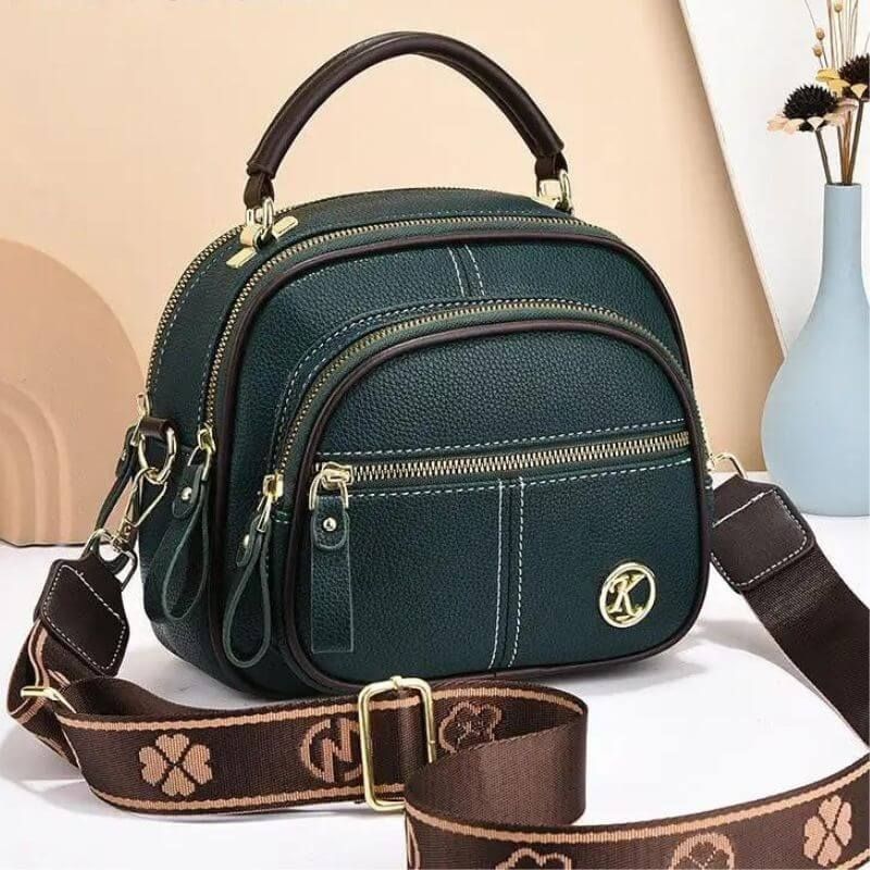 Bolsa de Couro Feminina Karol