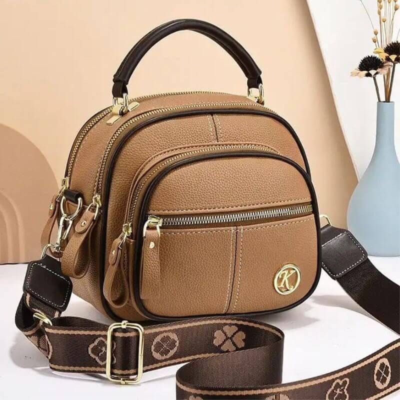 Bolsa de Couro Feminina Karol