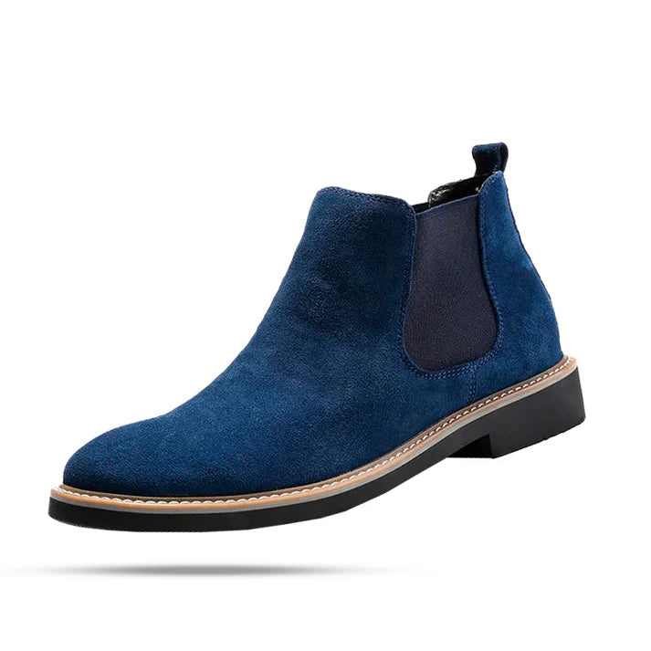 Bota Chelsea em Camurça Masculina Montvani MV291