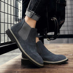 Bota Chelsea em Camurça Masculina Montvani MV291