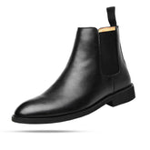 Bota Chelsea em Couro Masculina Montvani MV279
